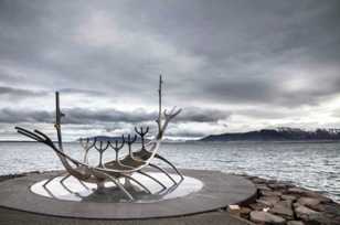 Viking ship sculpture-8991 Viking ship sculpture-8991